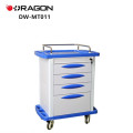 ABS plastic hospital use emergency crash cart medical medicine trolley